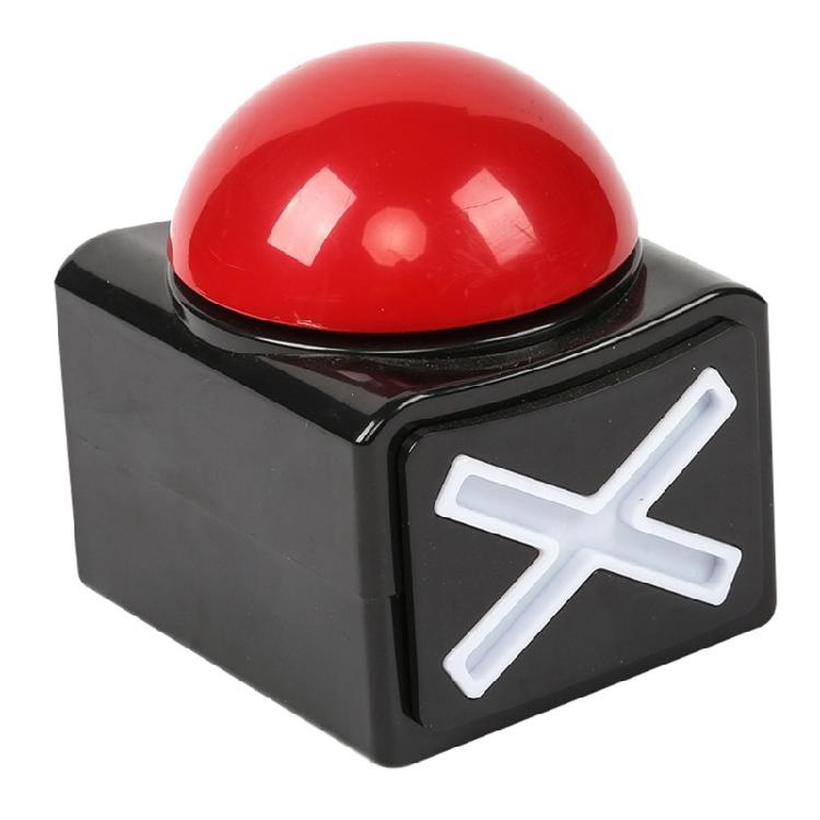 

Convenient Game Answer Buzzer Alarm Button Box Easy to Use and Long Lasting 1