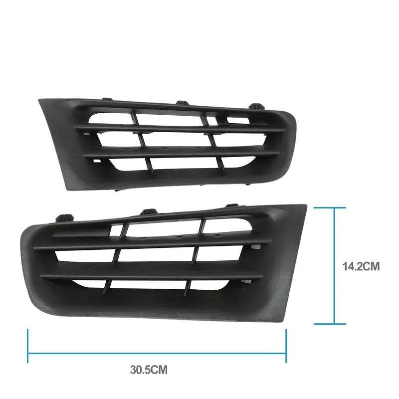1 Pair Left & Right Front Bumper Grille 7701474478 for Renault Megane MK2 2002-2005