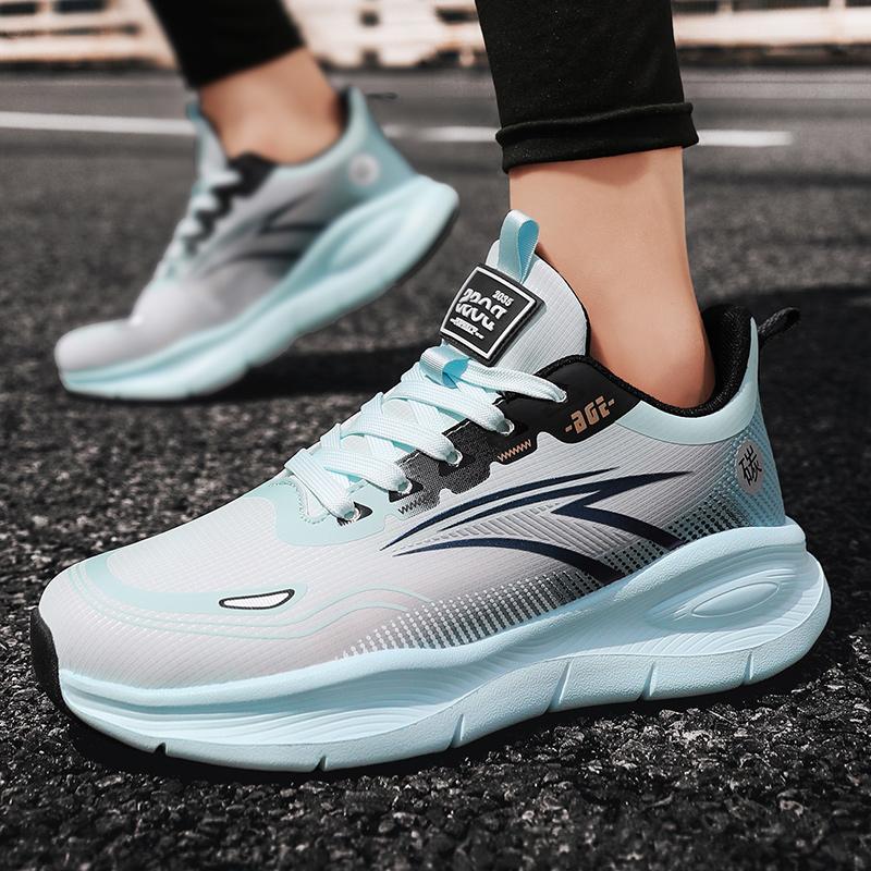 Men Running Shoes Big Size Flat Lightweight Mesh Breathable Casual Walking Shoes 2024 New Luxury Design Sneakers for Men