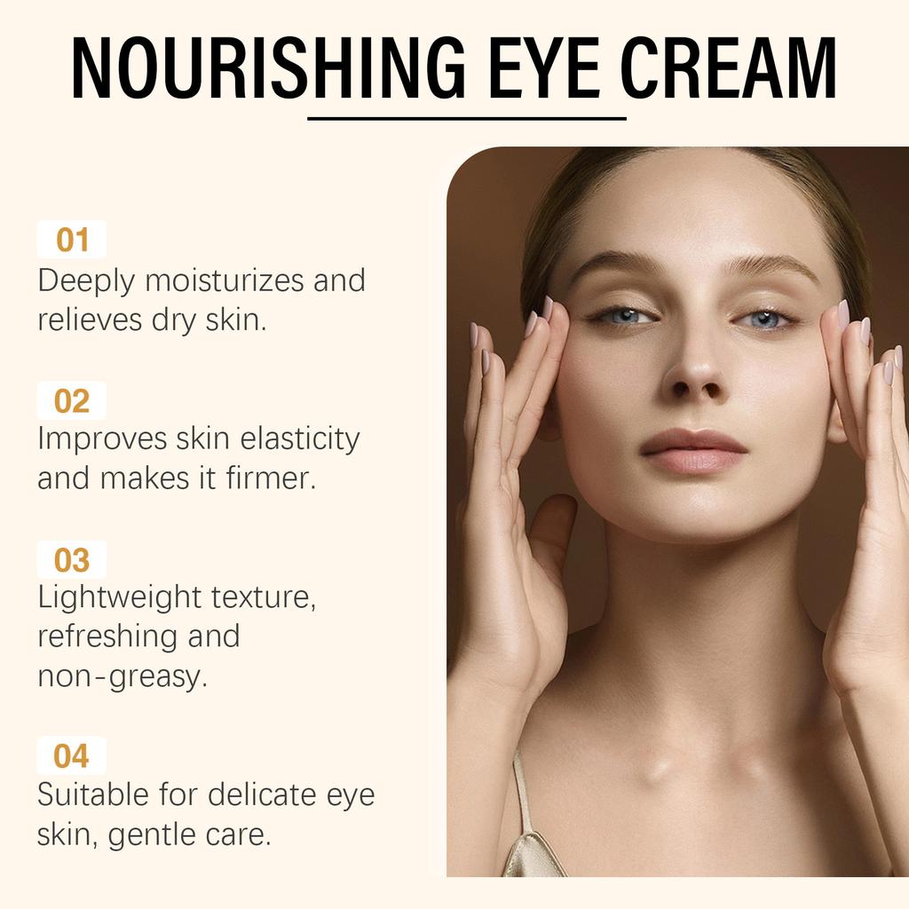 Eye Lift Cream Fade Dark Circles Relieve Puffiness Remove Wrinkles Reduce Fine Lines Brightening Smoothing Tightening Eye Cream
