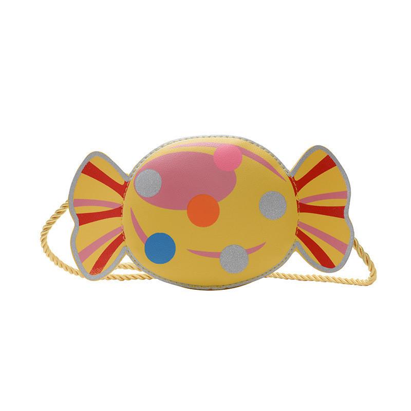 Candy Cute Children Mini Crossbody Bag With Water Resistant Fabric Toddlers Kids