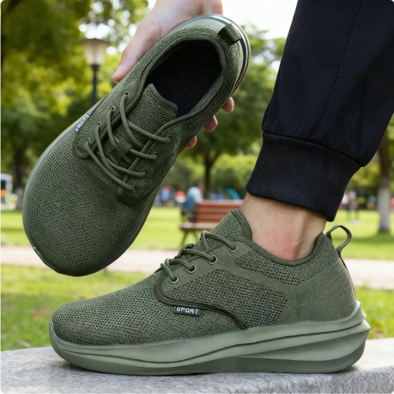 Wide Toe Barefoot Shoes for Men Breathable Non-slip Minimalist Walking Shoes  Fashion Unisex Outdoor Platform Sneakers Women