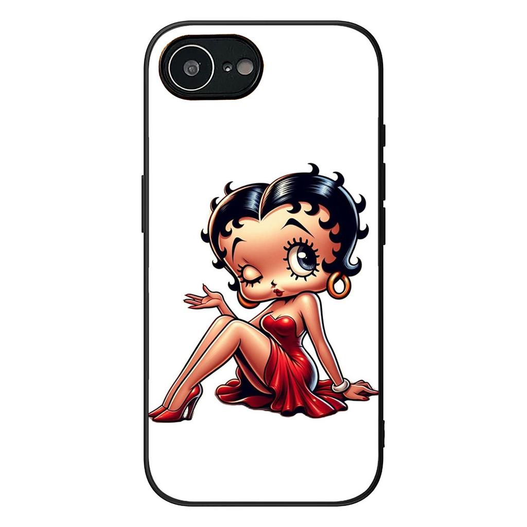 B-Bettys Cartoon B-Boops Anime Casing Cover for Samsung Galaxy Note 20 9 10 S8 S10 Lite S9 Plus A54 A53 A21S S10E A17 Phone Case