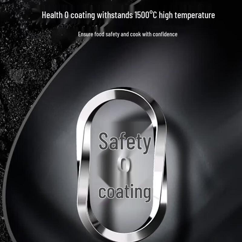 ASD Non-Stick Rust-Resistant Iron Wok