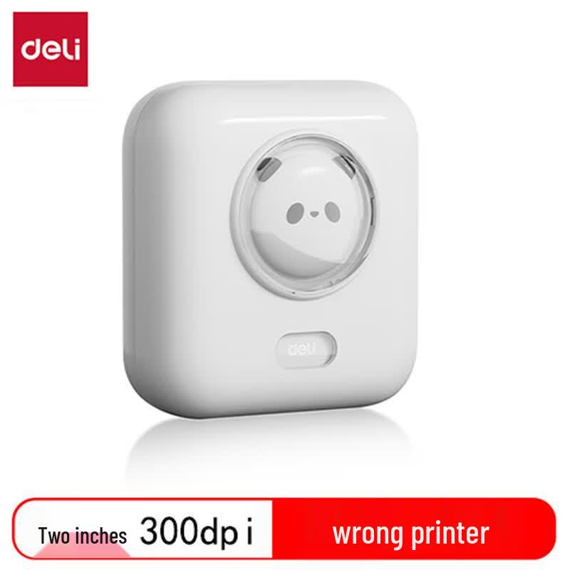 Deli X2 Pro Portable Thermal Label Printer CN plug (adapter included)