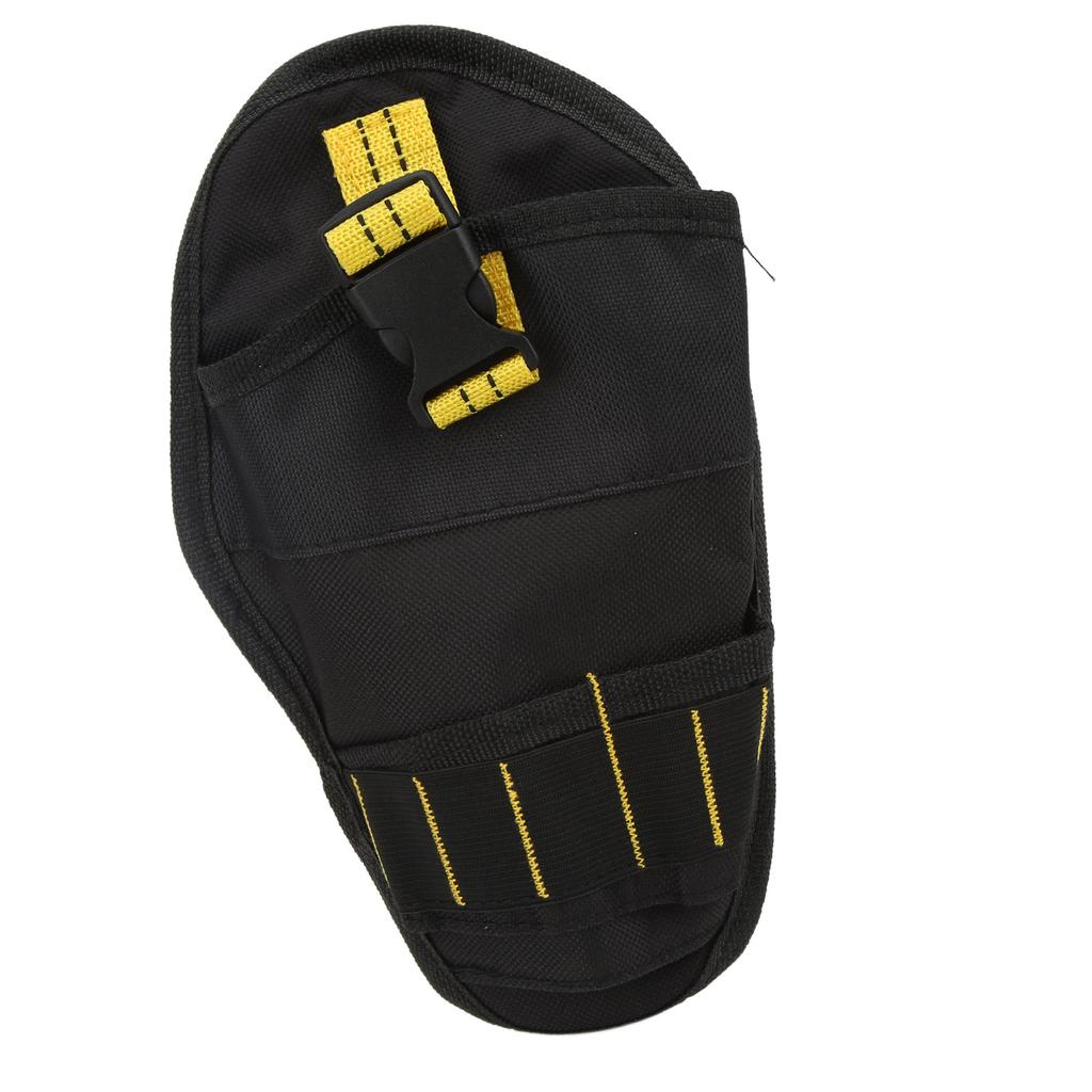 Drill Holder Holster Tool Storage Bag Belt Cordless Portable Wrist Bag for Electric Drill