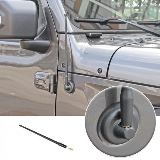 13'' Long Radio Antenna FM/AM Reception Replacement for Jeep Wrangler JK JL JT