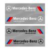 OLV5 Reflective Car Door Side Sticker Body Graphics Vinyl Decal For Mercedes Benz W204 W212 W176 GLC CLA GLA E C G M R S Class AMG
