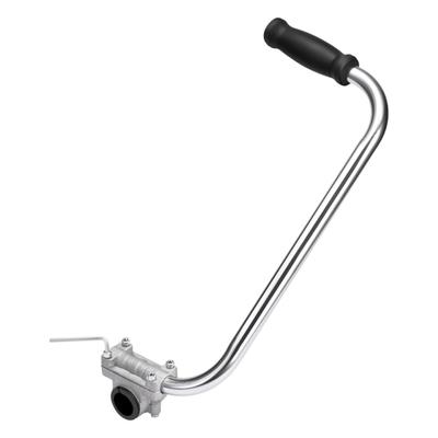 Weed Eater Handle Ergonomic Trimmer Grip Weed Eater Attachment Handle with Bracket Clamp for Landscaping Lawn Care Yard Trimming