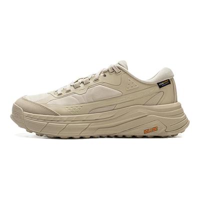 Li Ning Star Path 2 Modetrend Vielseitig Stoßdämpfend Abriebfest Low Top Freizeitschuhe Unisex Freizeitschuhe Grau Gelb AGLV065-4