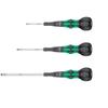 Wera Laser Tip Ball Grip Screwdriver Set, 3-Piece Set, Black/Green, Germany, 1850 PH1 X 80mm / 1850 PH2 X 100mm / 1850 PH3 X 150mm