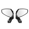 Par Motorcykel Backspegel 78in Styrändspegel Justerbar Vinkel Ersättning för