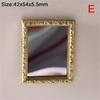 Furniture Miniature Mirror Mirror Doll Wall Room 1/12 Dollhouse House Mirror Miniature Frame Accessories