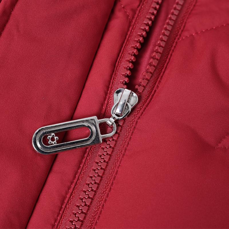 Middle Age Women's Winter Down Jackets Hooded Plus Size Thick Down Coats Woman Outerwears