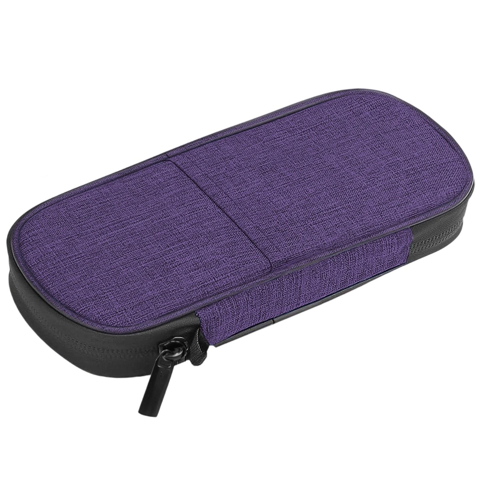 

Практичный охлаждающий контейнер для хранения с застежками-молниями, эффективная термоизоляция, органайзеры для путешествий, домашнего использования фиолетовый