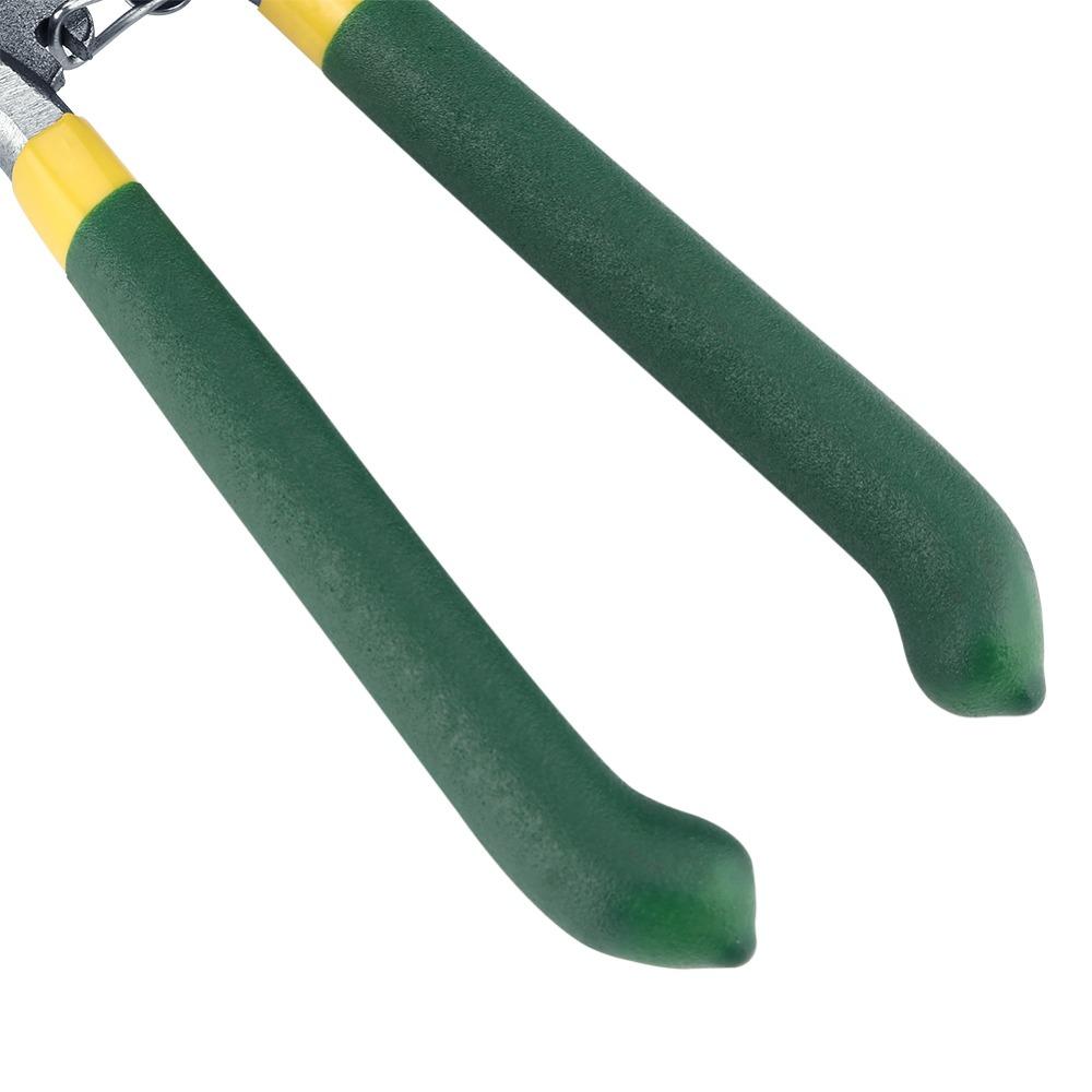High Carbon Steel Pruning Shears Black and Green Bypass Pruners Fruit Tree Maintenance
