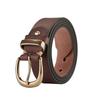 Retro Leather First Layer Cowhide Belt, Old Polished Men'S Jeans Belt, Middle-Aged And Young Casual Versatile Belt