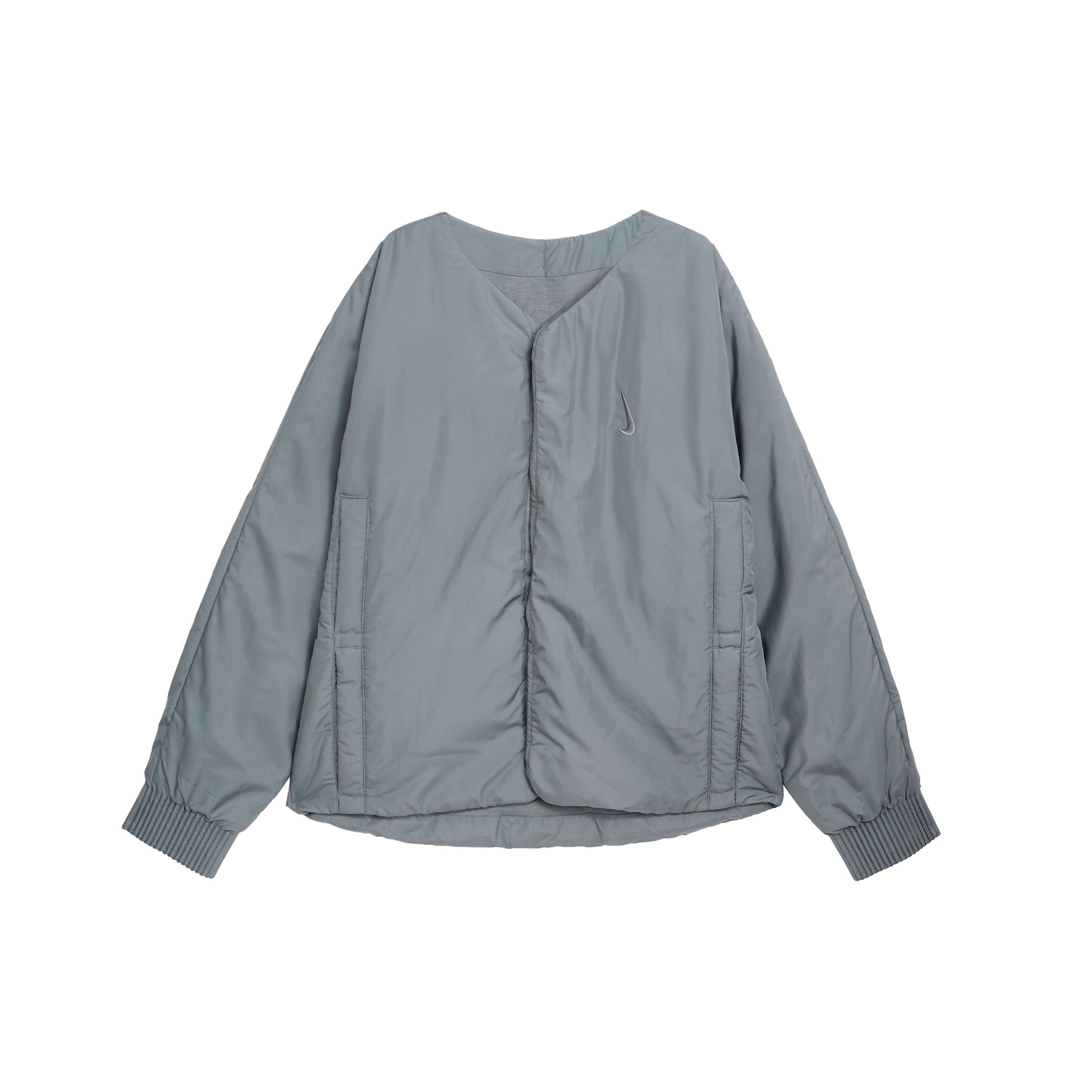 

Nike Solid Color Casual Sports Jacket Men jackets Gray FB8609-065 XXL