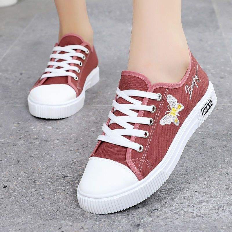 

Spring and autumn canvas shoes soft-soled fashion shoes foreign-style cloth shoes 40 standard