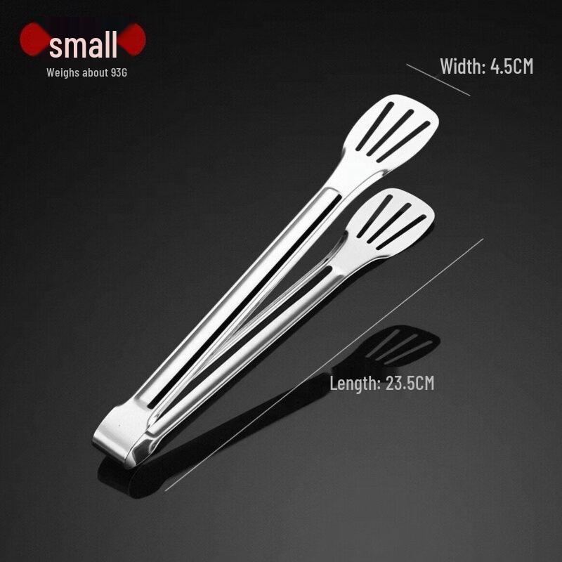 304 Stainless Steel Kitchen Food Tongs