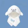 Plush Seal Hat Cute Sleep Aid For Kids And Girls Gift