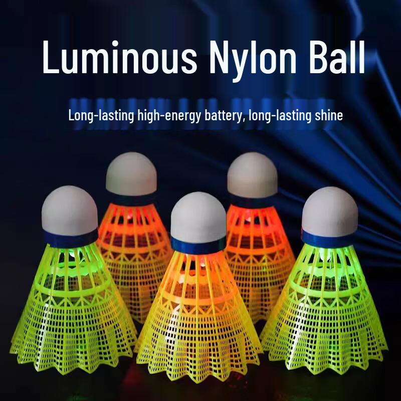 Benxin Luminous Nylon Badminton Shuttlecocks