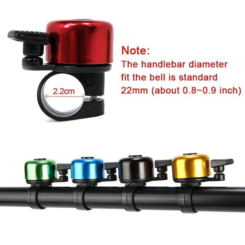 Bicycle Bell Outdoor Safety Bicycle Handlebar Bell with Loud Crisp Clear Sound for Road Bike Bells Cycling Accessories