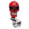 Skull Shape Steering Wheel Knob 3cm Diameter Resin Turn Knob Spinner Booster for Cars Trucks Tractors Boats Red