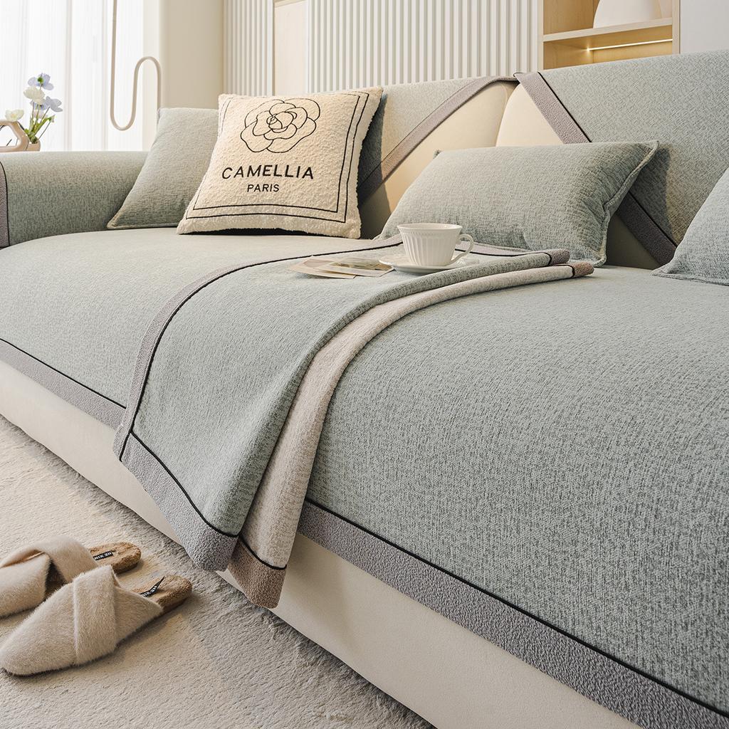 Sofa Cushion Universal In All Seasons  New Light Luxury High-End Sense Simple Modern Non-Slip Seat Cushion