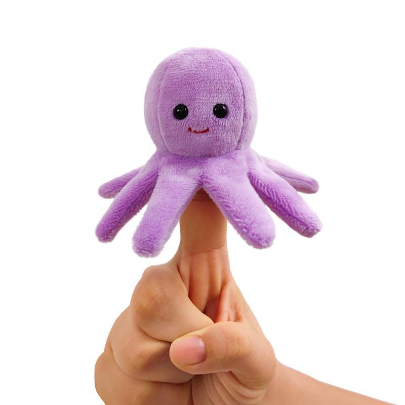 Shell Ocean House Animal Hand Puppet Plush Toy For Kids Learning Play And