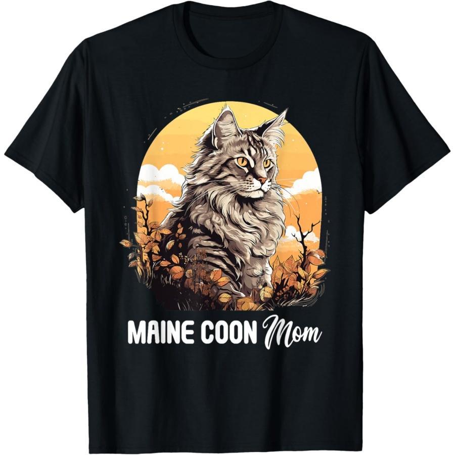 Maine Coon Cat Mom Maine Coon Cat T-Shirt S