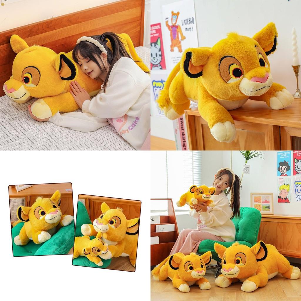 Adorable New Simba Lion Plush Toy For Kids Soft Cuddly Animal Kingdom Gift