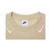 Nike Casual Loose Round Neck Long Sleeve Sweatshirt Women Sweatshirt Beige DD5611-206