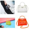 Candy-colored Transparent Shoulder Bag For Women Pvc Material Jelly Bag Medium Size Ideal For Daily Wear