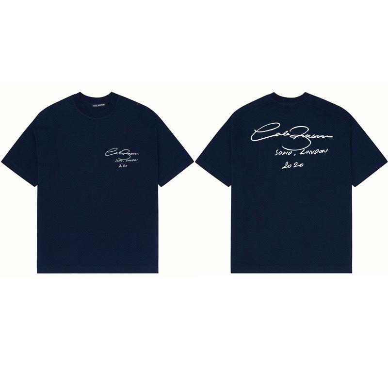 Heiße Verkäufe Sommer Lässig Hohe Qualität Baumwolle Herren O-Ausschnitt Buchstaben Bedrucktes Muster T-Shirts Harajuku Damen Gemütliches Kurzarm T-Shirt