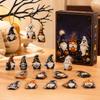Halloween Advent Calendar with Flat Hanging Ornaments - with Surprise