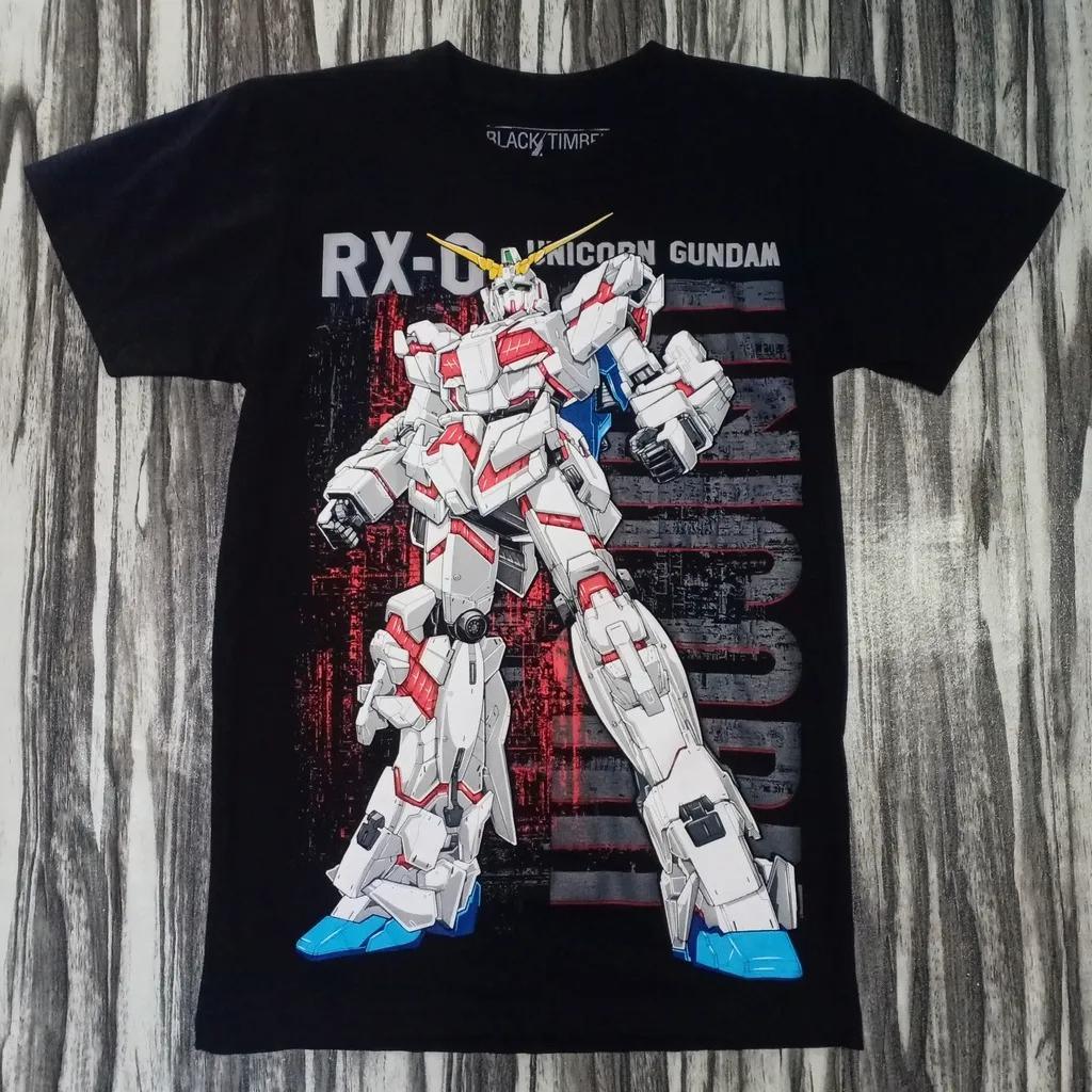 Mobile Suit Gundam Anime RX782 RX93 RX0 Printed Tshirt Unisexs and Womens Tshirt Unisexs Top Sports Tshirt 2026 Summer New
