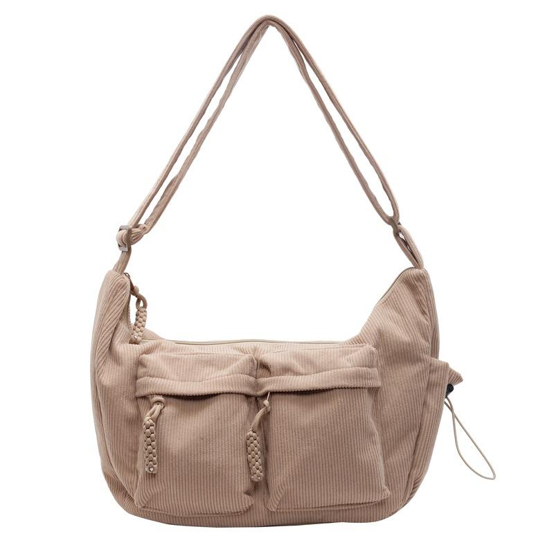 

Women s bag casual large-capacity shoulder messenger bag women s class commuting nylon bag хакі