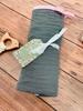 Muslin Blanket 100x75 Iron Grey