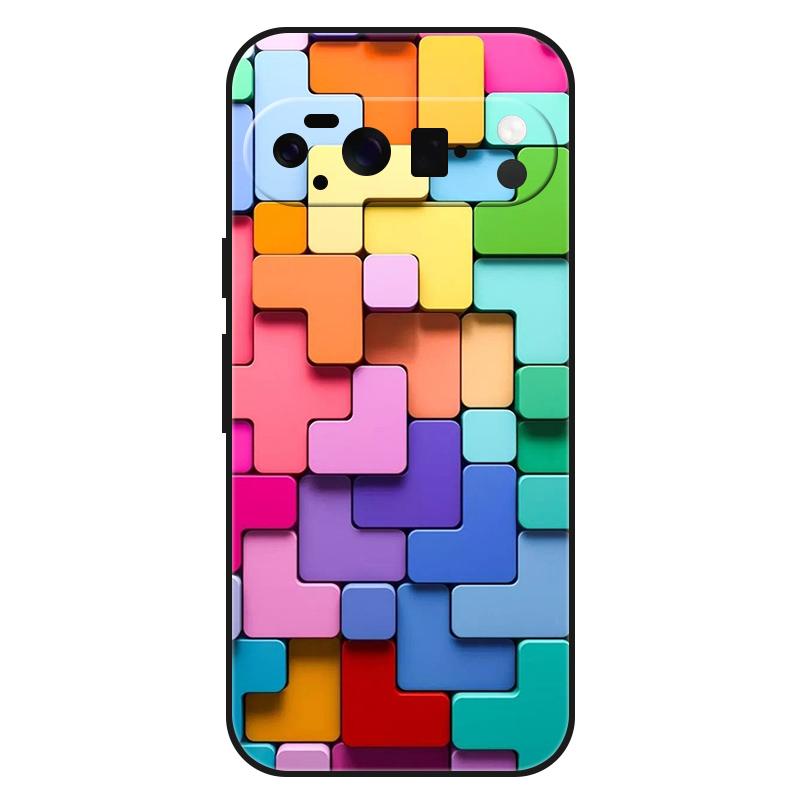 For Google Pixel 10 Pro Case Luxury Silicone Starry Sky Painted Soft Bumper for Google Pixel 10 Pro XL 10a Phone Cover TPU Funda