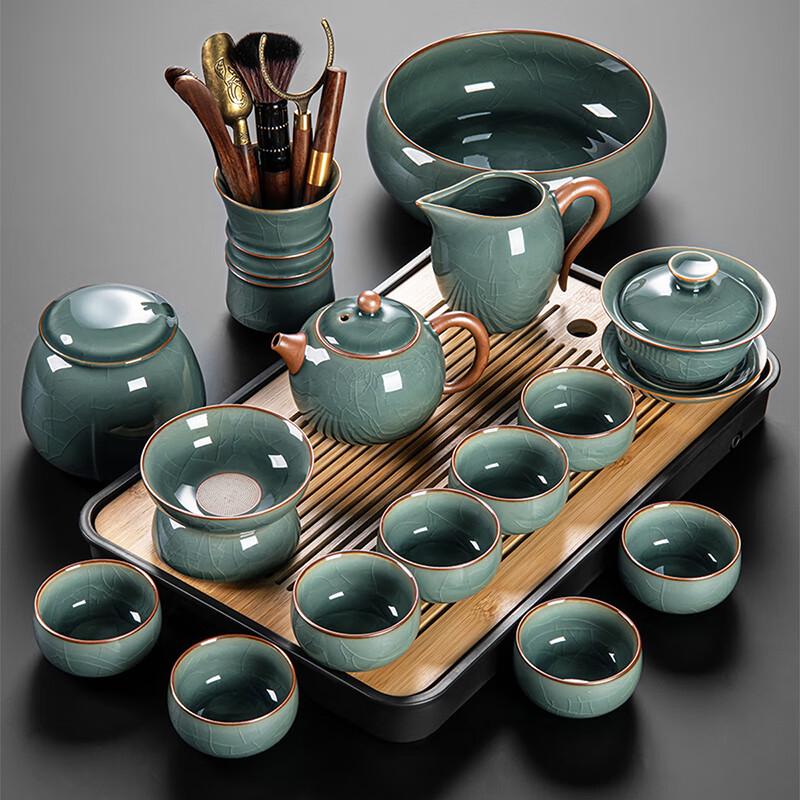 Ge Kiln Xishi Tea Set