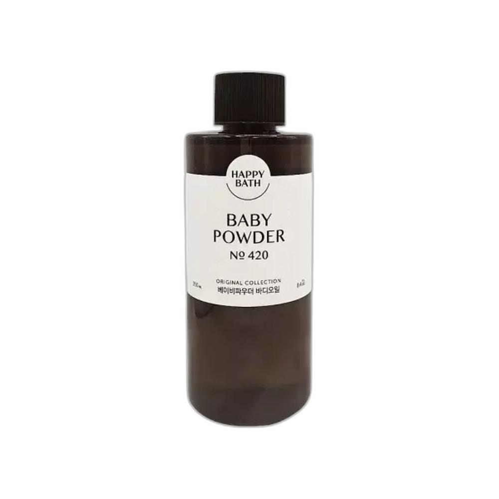Happy Bath Original Collection Body Oil Baby Powder 250ml