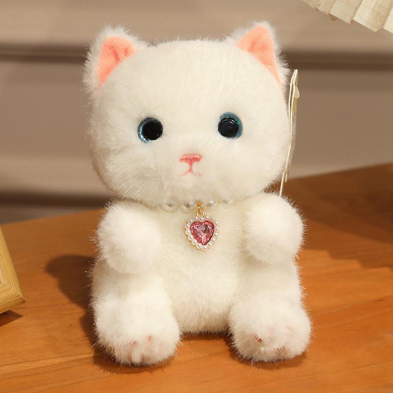 Adorable Hello Kitty Cat Paw Plush Pendant: Dessert, Meow Meow, Raccoon, Ginger, Orange, Holstein Cat Designs
