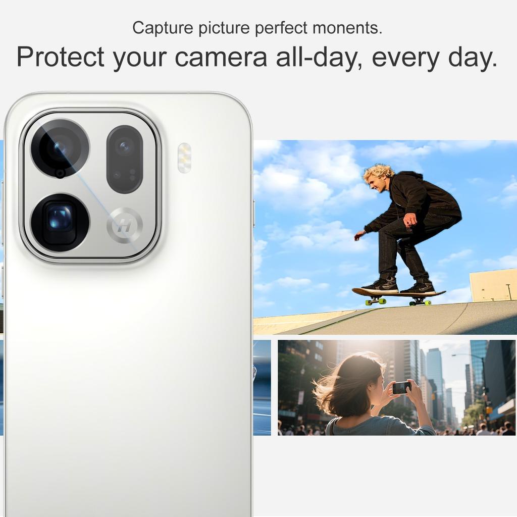 For OPPO Find X9 Pro 5G Glass IMAK High Definition Glass Lens Film Self-positioning Version