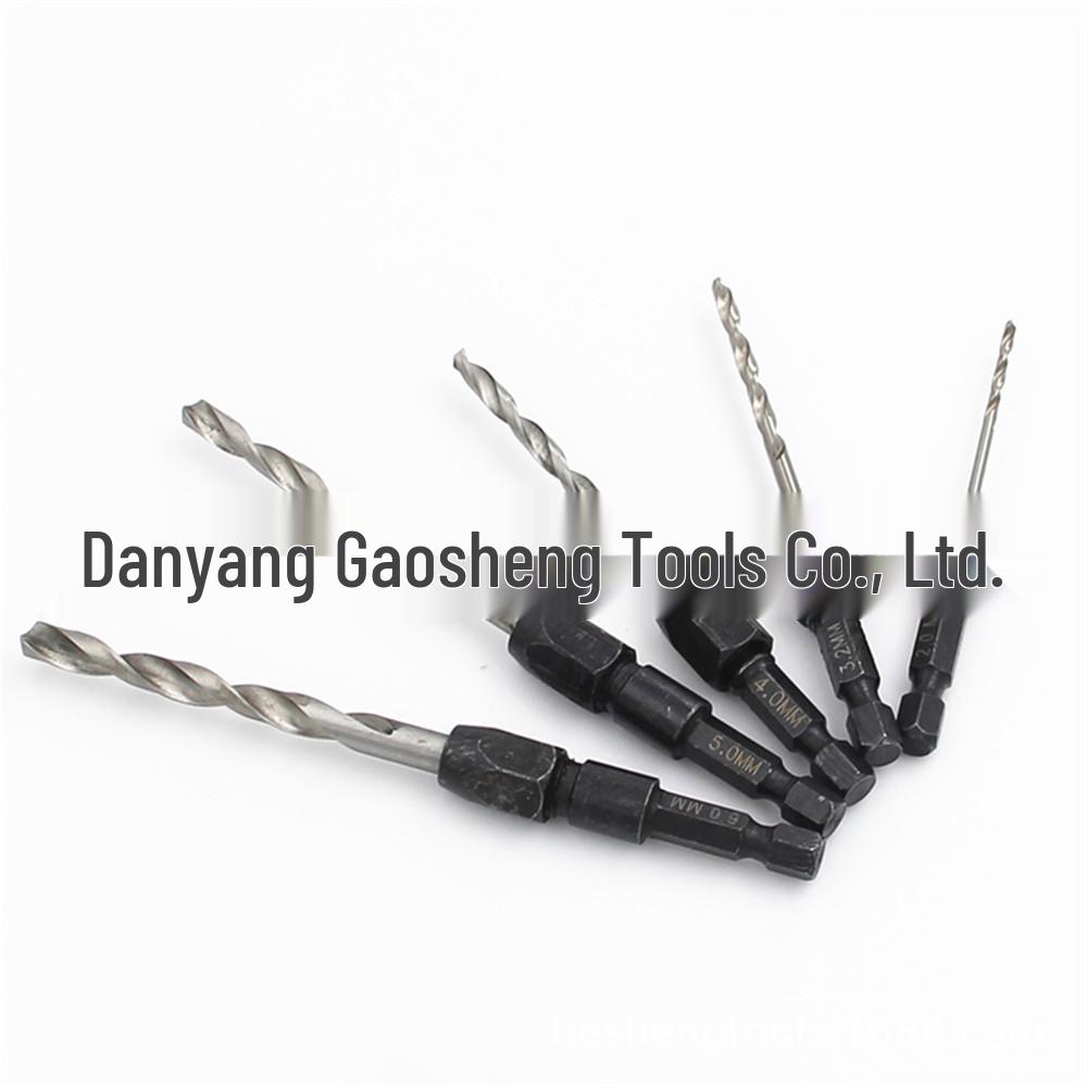 

Набор из 5 предметов: быстросменные сверла по металлу и коронки с шестигранным хвостовиком