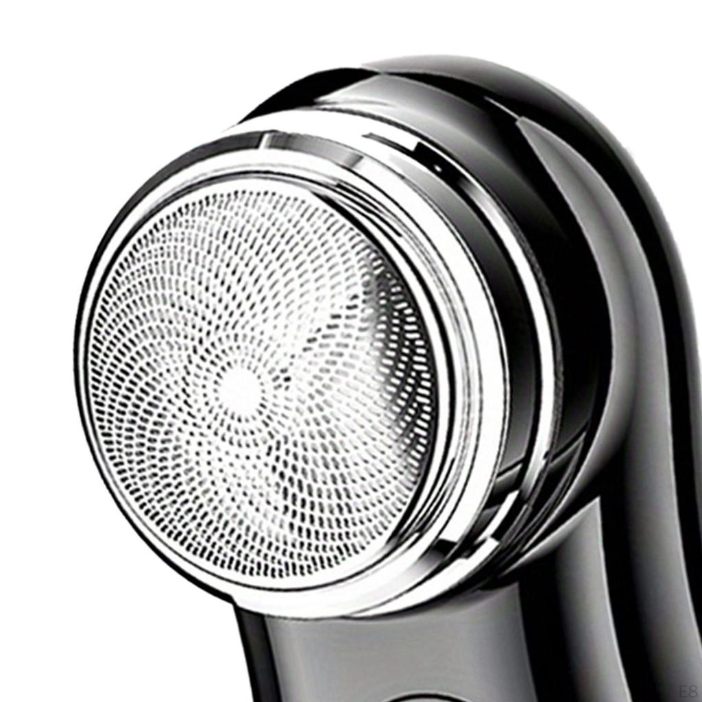 Mini Shaver with Precision Trimmer, Ideal for Face Hair Removal at Home or Outdoors