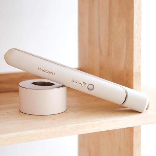 [Marceiu] Flora Touch Cordless Hair Straightener & Styling Iron with Charging Cradle Set (MW1000)
