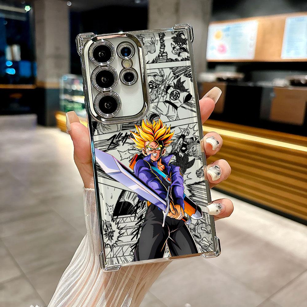 Dragon B-Ball Anime Super Saiyans For Galaxy S26 Ultra Phone Case For Samsung S26 S25 S24 S23 S21 Ultra S20 FE S25 Plus 5G Cover