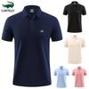 Herren T-Shirts Baumwolle Leinen Bequem Atmungsaktiv Shirt Sommer Lässig Kurzarm V-Ausschnitt Strand Shirts Classics Tops Für Herren (Dark Blue, M