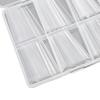 240pcs Long Fake Nail Professional Home Salon DIY Transparent Full Cover Nail Tip for Nail Artist Novice